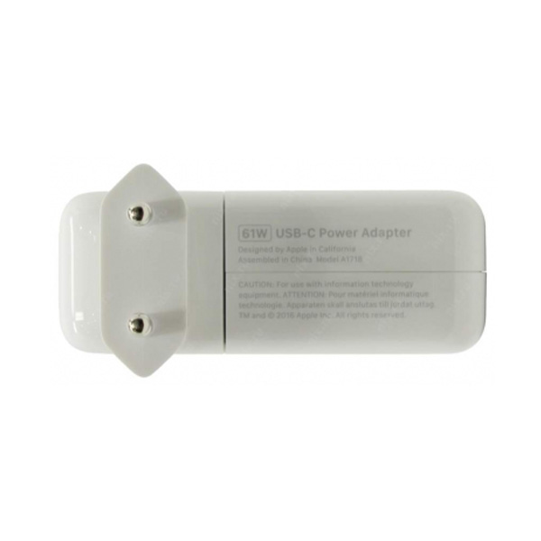 Сетевое зарядное устройство Apple 61W USB-C MRW22ZM/A белое