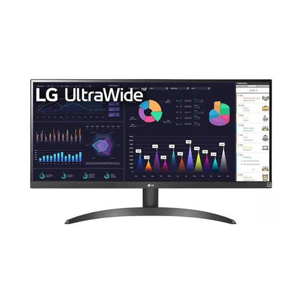 Монитор LG UltraWide 29WQ500-B чёрный