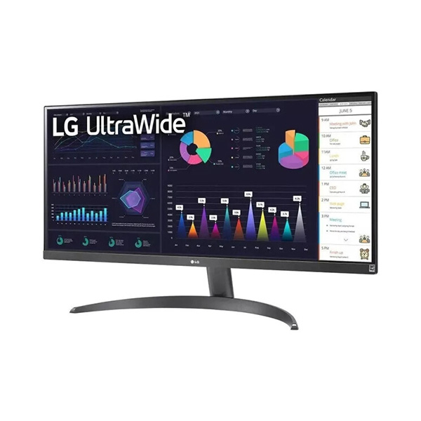 Монитор LG UltraWide 29WQ500-B чёрный