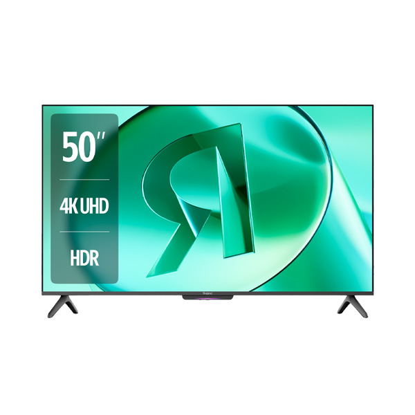 Телевизор Яндекс ТВ Станция Бейсик с Алисой 50’’ YNDX-00075 чёрный