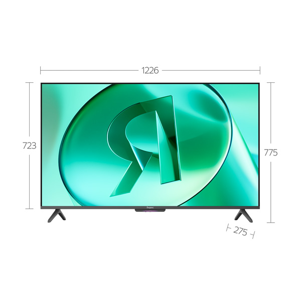 Телевизор Яндекс ТВ Станция Бейсик с Алисой 55’’ YNDX-00076 чёрный