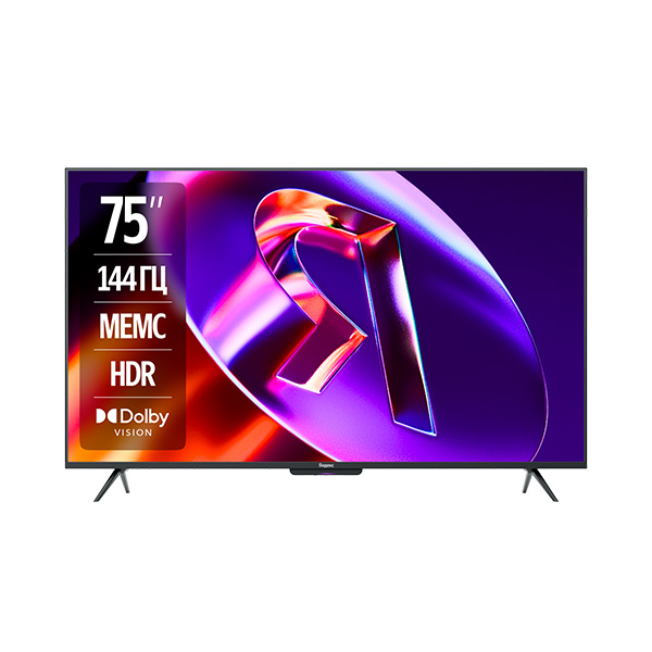 Яндекс ТВ Станция Про MiniLED с Алисой 75’’ YNDX-00105 чёрный