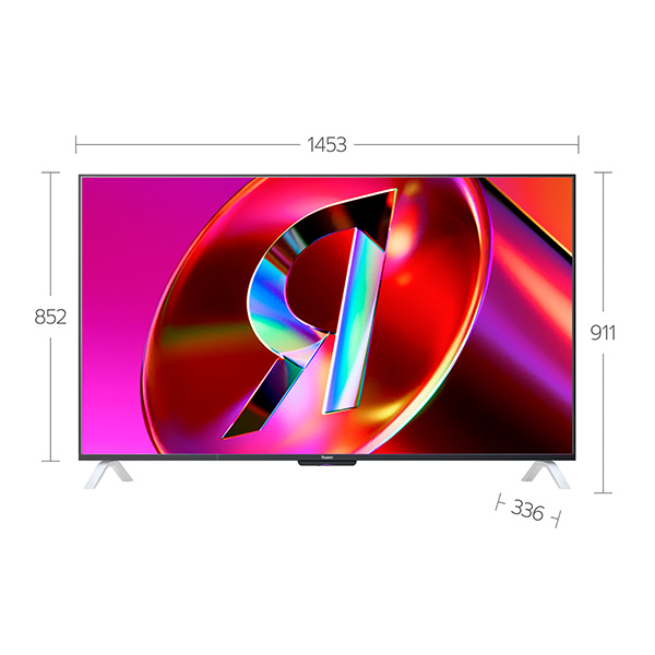 Телевизор Яндекс ТВ Станция, второе поколение с Алисой 65’’ YNDX-00096 чёрный