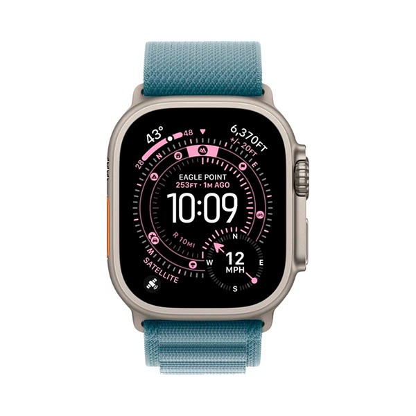 Умные часы Apple Watch Series Ultra 3 49mm (силиконовый ремешок) серебряные