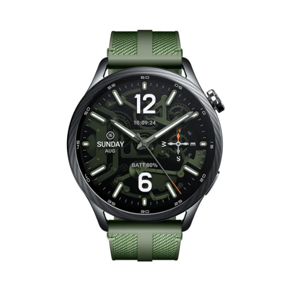 Умные часы Xiaomi Watch S5 46mm Jungle Green зелёные
